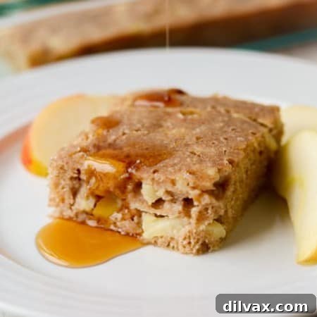 Baked Apple Cinnamon Pancake