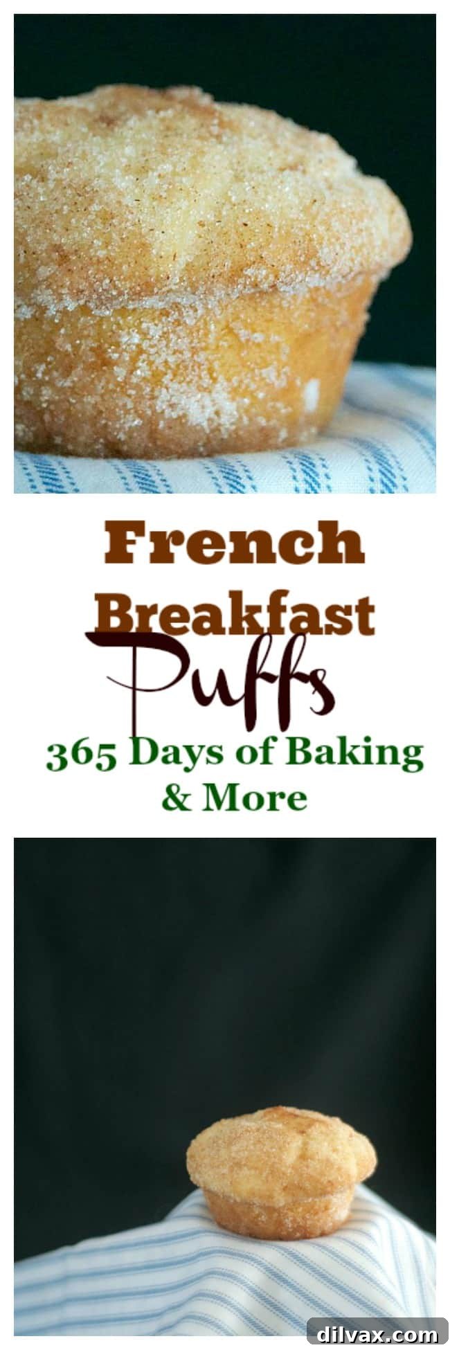Sweet Morning Puff Delights 11 These French Breakfast Puffs are delicious breakfast muffin made extra-special after baking when they're dipped in butter and coated in cinnamon sugar.