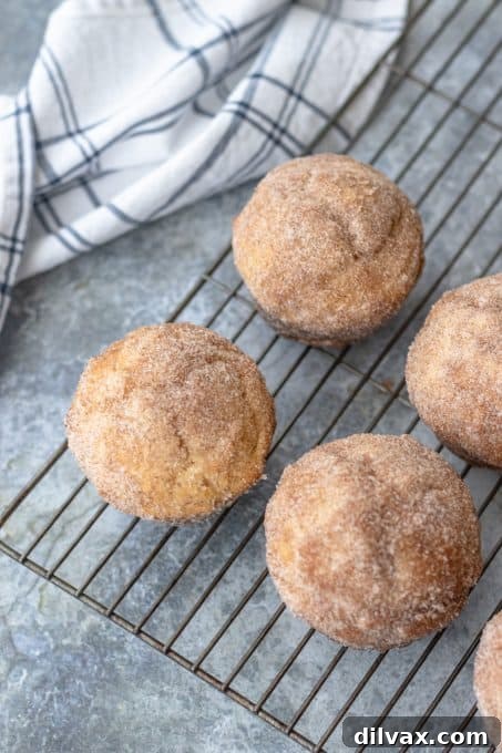 Sweet Morning Puff Delights 8 Cinnamon Sugar Muffins