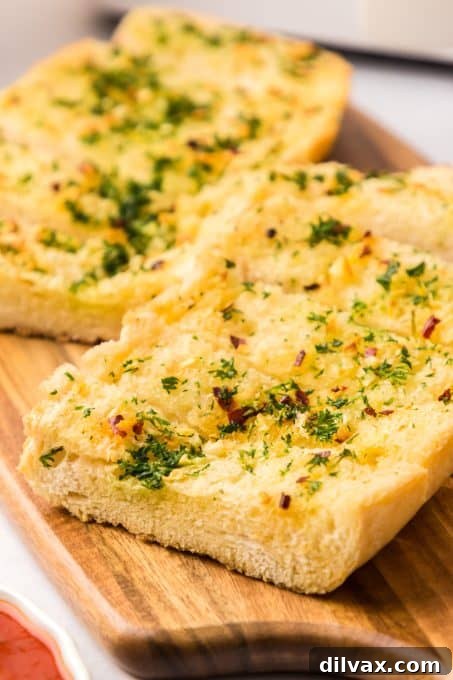 Lightning Fast Air Fryer Garlic Bread 3 Air Fryer Garlic Bread