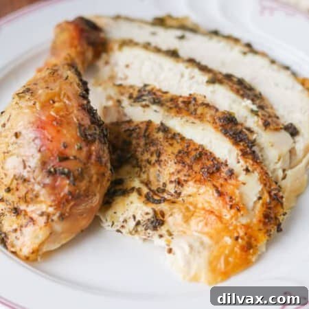 Slices of Roast Chicken.