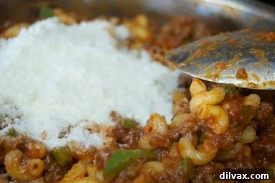 Another view of the American Goulash.