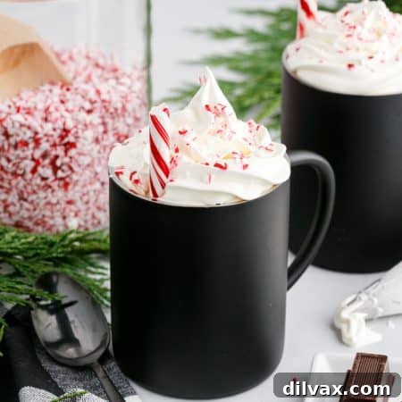 Homemade Peppermint Mocha