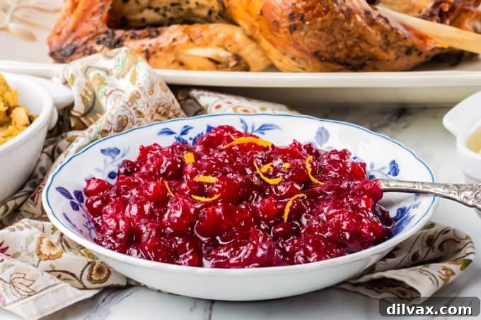 Homemade Cranberry Sauce