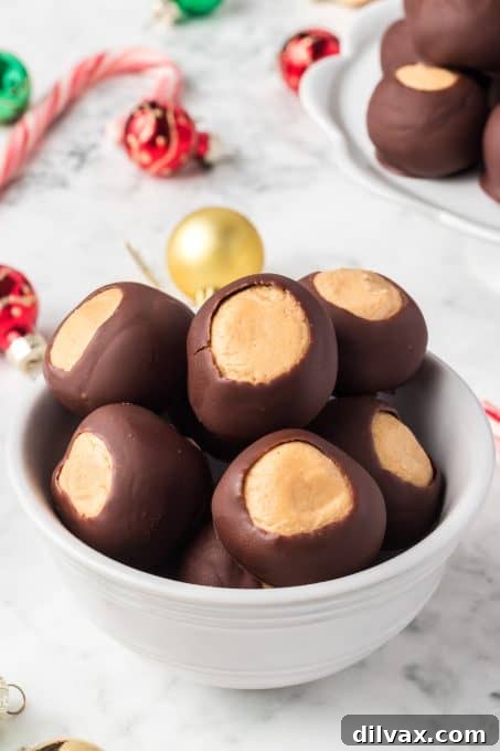 Festive Buckeye Delights 3 Christmas Buckeye Recipe