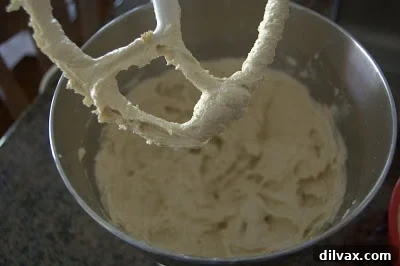 Vanilla extract and egg added to the wet ingredients.