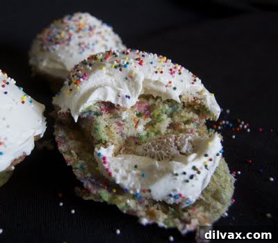 National Cupcake Day is Here 2 Vibrant Birthday Funfetti Cupcakes with colorful sprinkles and white frosting