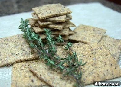 Crunchy Homemade Wheat Crackers 7 Homemade wheat crackers cooling on a wire rack.