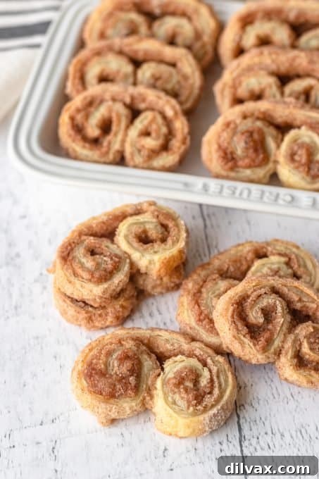 Freshly baked Elephant Ears on a cooling rack