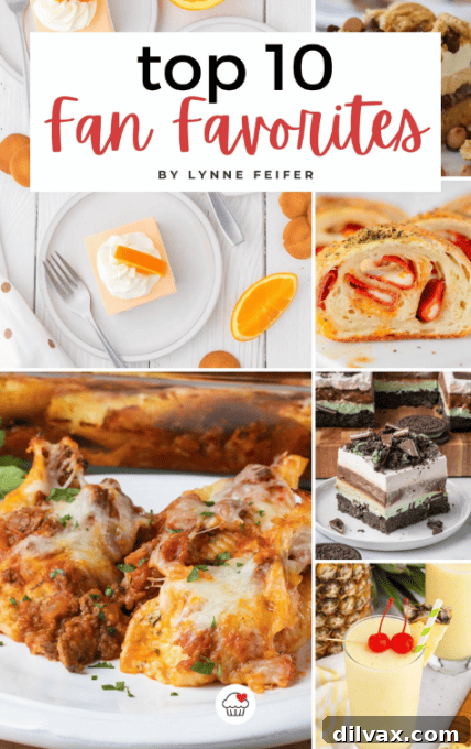 The December 9th Digest 5 Cover image for 'Top 10 Fan Favorite Recipes' Ebook, highlighting popular and well-loved dishes from the blog.