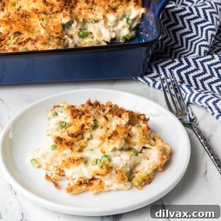 Chicken Alfredo Casserole
