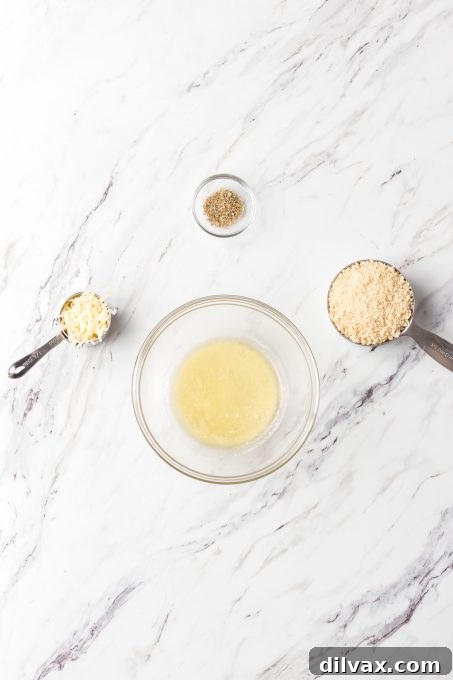 Panko bread crumb topping in a bowl