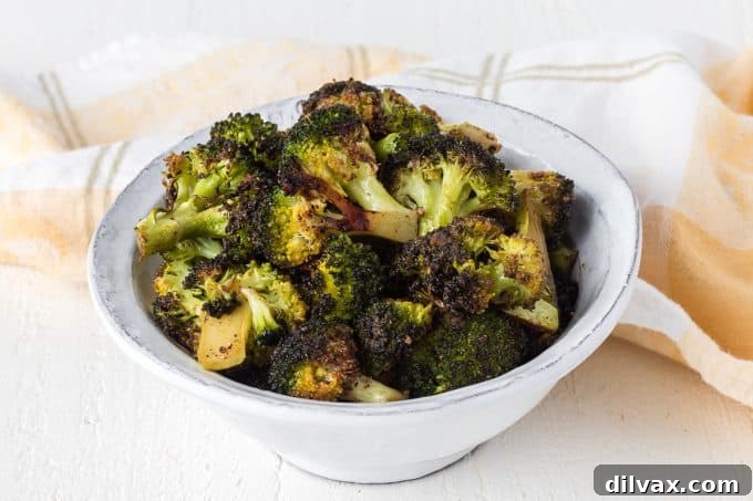 Garam Masala Roasted Broccoli 2 Garam Masala Broccoli, a crispy and savory Indian-inspired side dish.