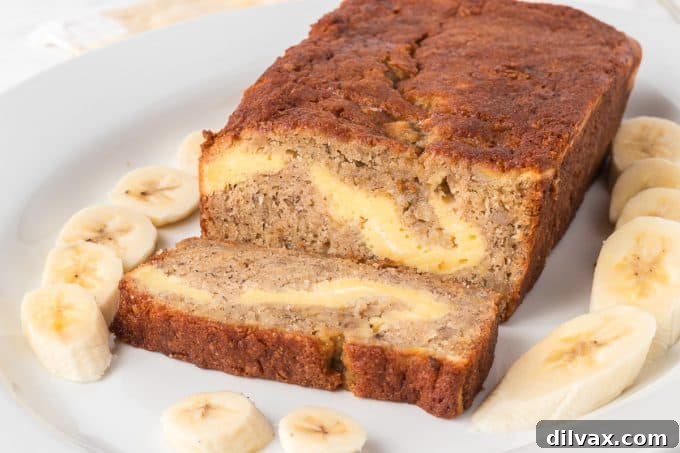 Cream Cheese Banana Bread