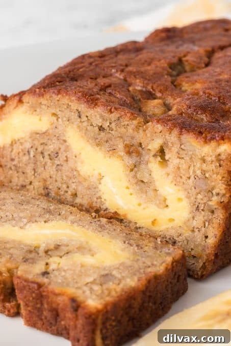 Cream Cheese Banana Bread
