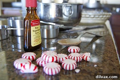 Chocolate Peppermint Shortbread Day 2 of 12 Festive Cookies 2 Freshly baked Chocolate Peppermint Shortbread wedges arranged on a serving plate