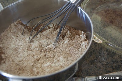 Chocolate Peppermint Shortbread Day 2 of 12 Festive Cookies 3 Softened butter in a stand mixer bowl
