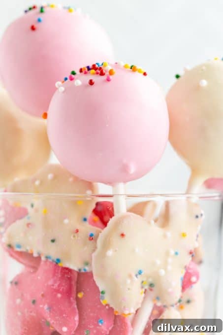 Carnival Cookie Pops 3 Circus Animal Cookie Pops displayed on a stand