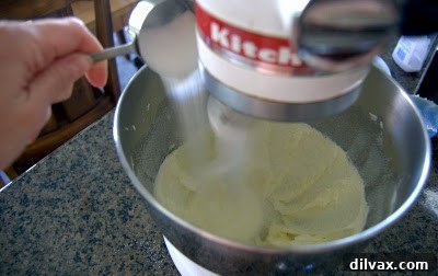 Making deep thumbprints in cookie dough