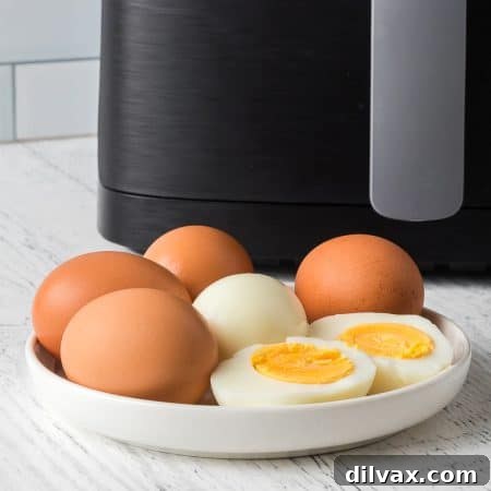 Air Fryer Hard Boiled Eggs