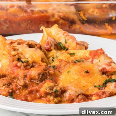 Easy Stuffed Shells with Cottage Cheese