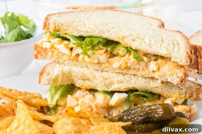 April 7th: Countdown to the Eclipse 2 Egg Salad Sandwich