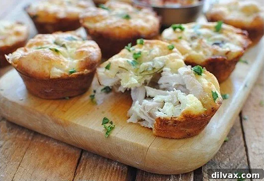 More Than 25 Creative Back to School Lunch Ideas 32 Delicious mini Tex-Mex chicken and cheese pies, baked golden brown and ready for a satisfying meal.