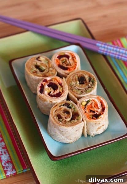 Carrot Cake & Zucchini Bread Sushi - Healthy Sweet Treat