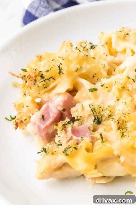 Chicken Cordon Bleu Casserole