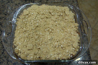 Spiced Apple Cider Pudding Cake 17 Side view of the cake, highlighting the layers