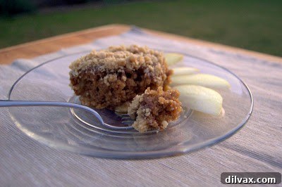 Spiced Apple Cider Pudding Cake 18 Another angle of the plated Apple Cider Pudding Cake