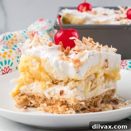 Pina Colada Dream Bars