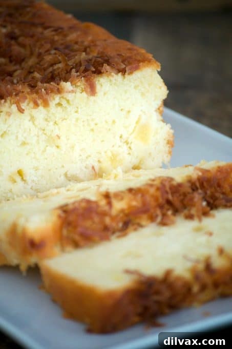 Pineapple Loaf 11 Slices of pineapple bread.