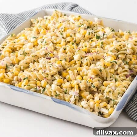 Mexican Street Corn Pasta Salad