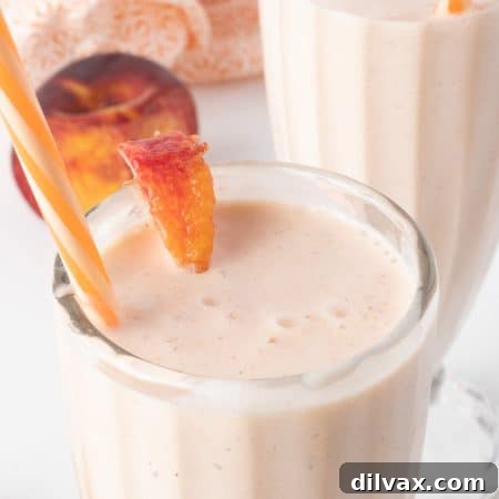 Frosted Peach Lemonade