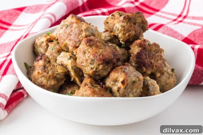 Savory Handcrafted Meatballs 2 Delicious Homemade Meatballs ready to be served with pasta or in a sub.