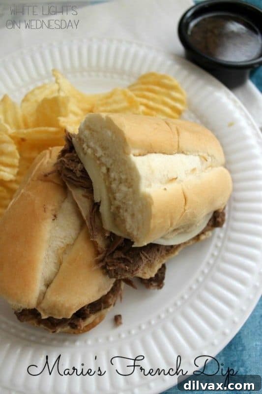 Slow Cooker Barbecue Beef Sandwiches