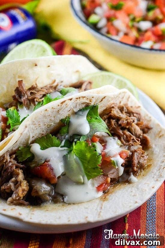 Zesty Ranch Slow Cooker Carnitas
