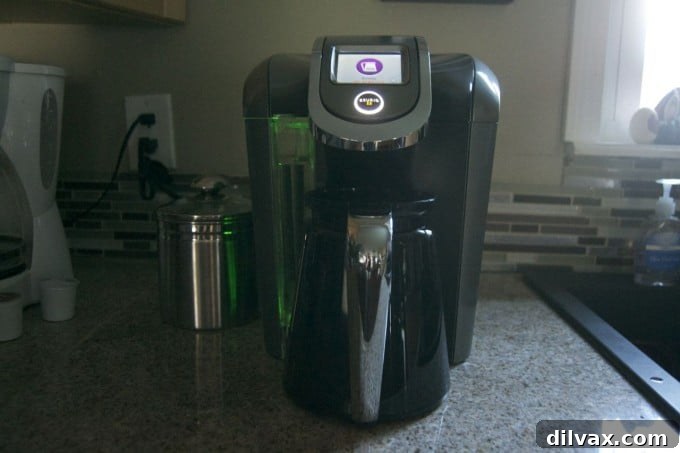 The new Keurig 2.0 - brew a cup OR a carafe!