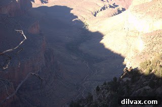 Daily Walnut Bake 5 Grand Canyon landscape with rugged cliffs and deep shadows.