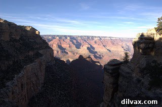 Daily Walnut Bake 7 Close-up of the textured rock walls of the canyon.