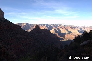 Daily Walnut Bake 9 A vista point overlooking a vast expanse of the canyon.