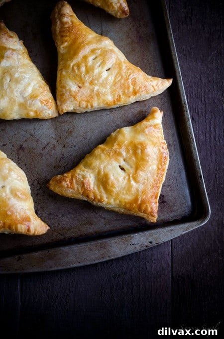 Autumn Apple Magic: 25 Recipes for Sweet and Savory Treats 17 Savory Apple, Sweet Potato and Bacon Turnovers in a flaky crust