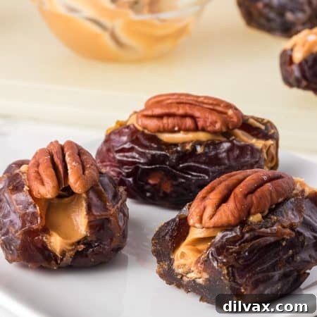 Dates and Peanut Butter