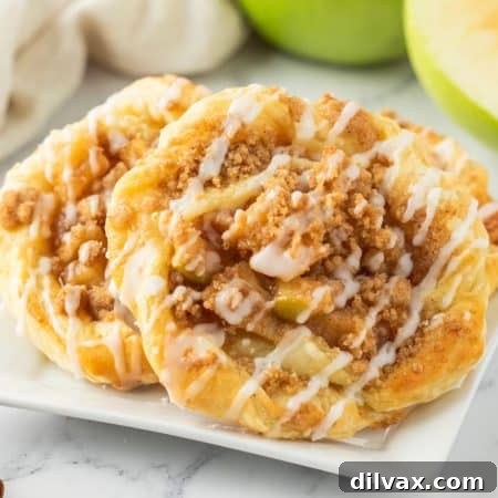 Apple Crumble Danish