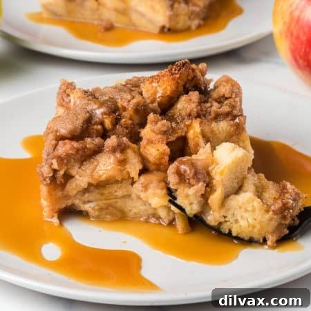 Sticky Caramel Apple French Toast Bake 11 Baked Caramel Apple French Toast