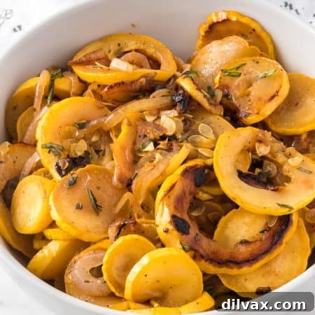 Golden Summer Squash Sauté 11 Sauteed Squash