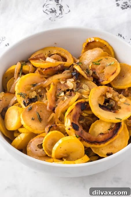 Golden Summer Squash Sauté 8 Sauteed Squash