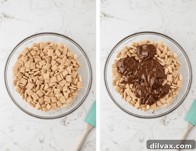 Festive Reindeer Fuel 5 First set of process photos for Reindeer Chow.