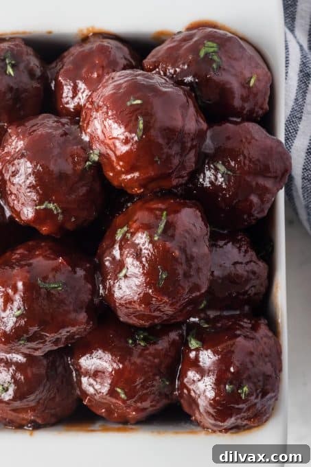 Easy 3-Ingredient Grape Jelly Meatballs 9 3-Ingredient Grape Jelly Meatballs